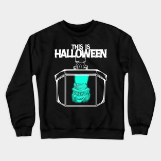 This is Halloween Hatbox Crewneck Sweatshirt